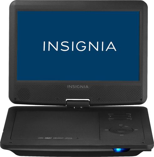 10" Insignia™ Portable DVD Player with Swivel Screen (Black) - $40 + Free S&H