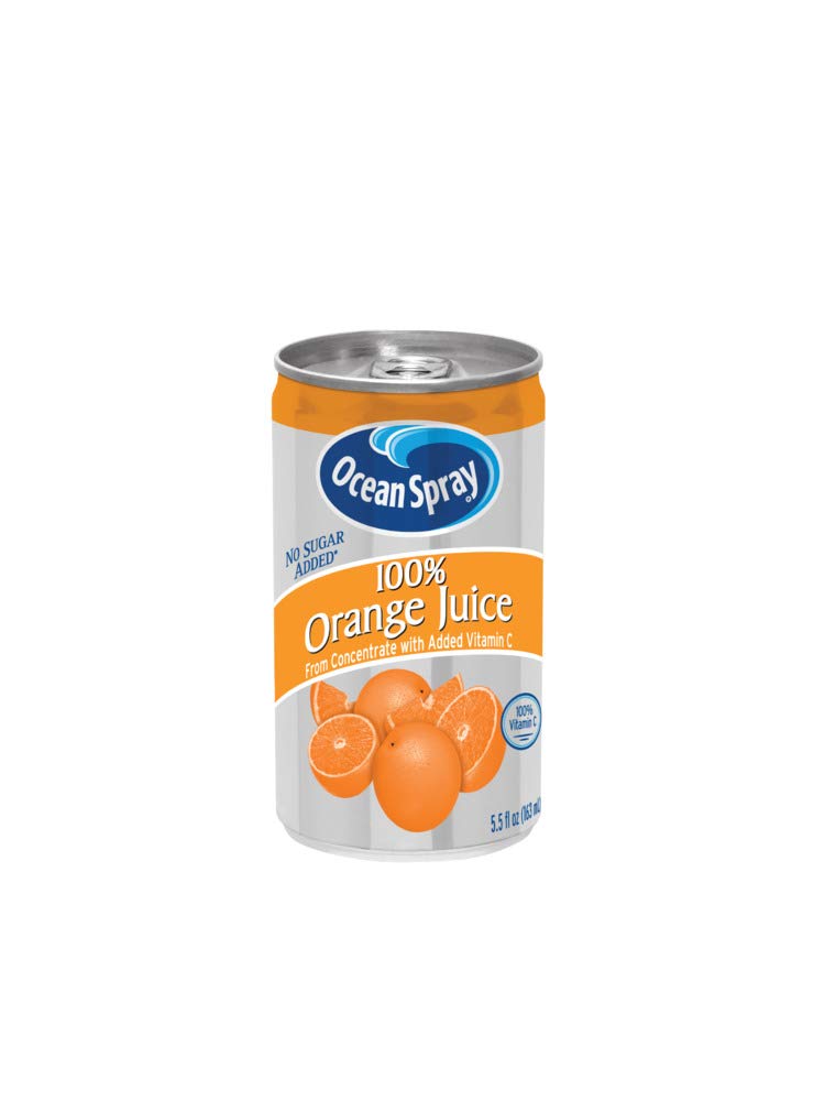48 Pack 5.5 Ounce Ocean Spray 100% Orange Juice Mini Cans $15.83 with S&S