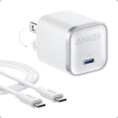 Anker Nano 45W Folding Charger w/ 6' USB-C Cable, $20