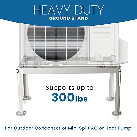 Senville Mini Split Ground Stand for 9000-12000 BTU Air Conditioners $63