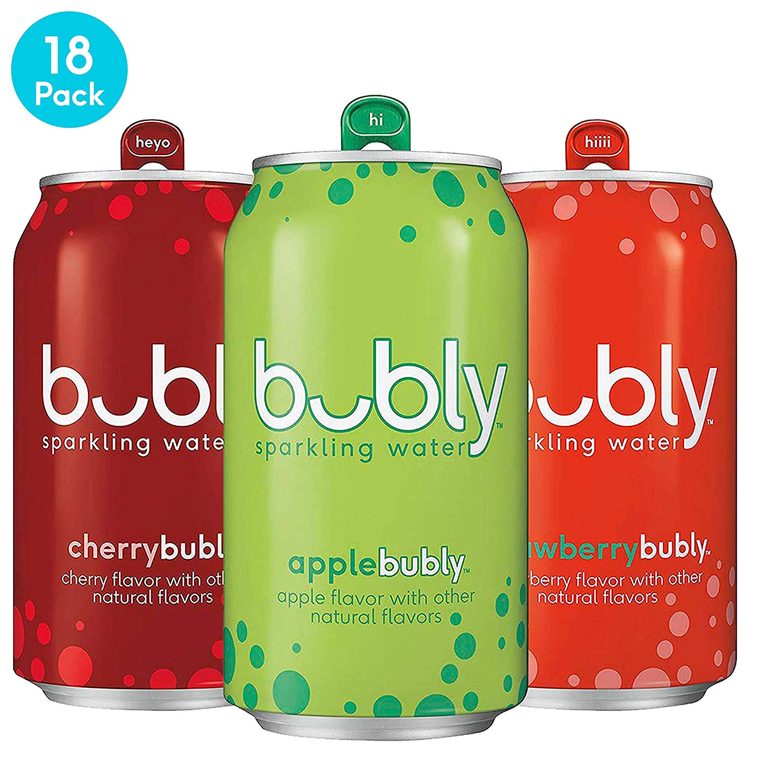 bubly Sparkling Water, 3 Flavor Variety Pack 18 PACK $5.91