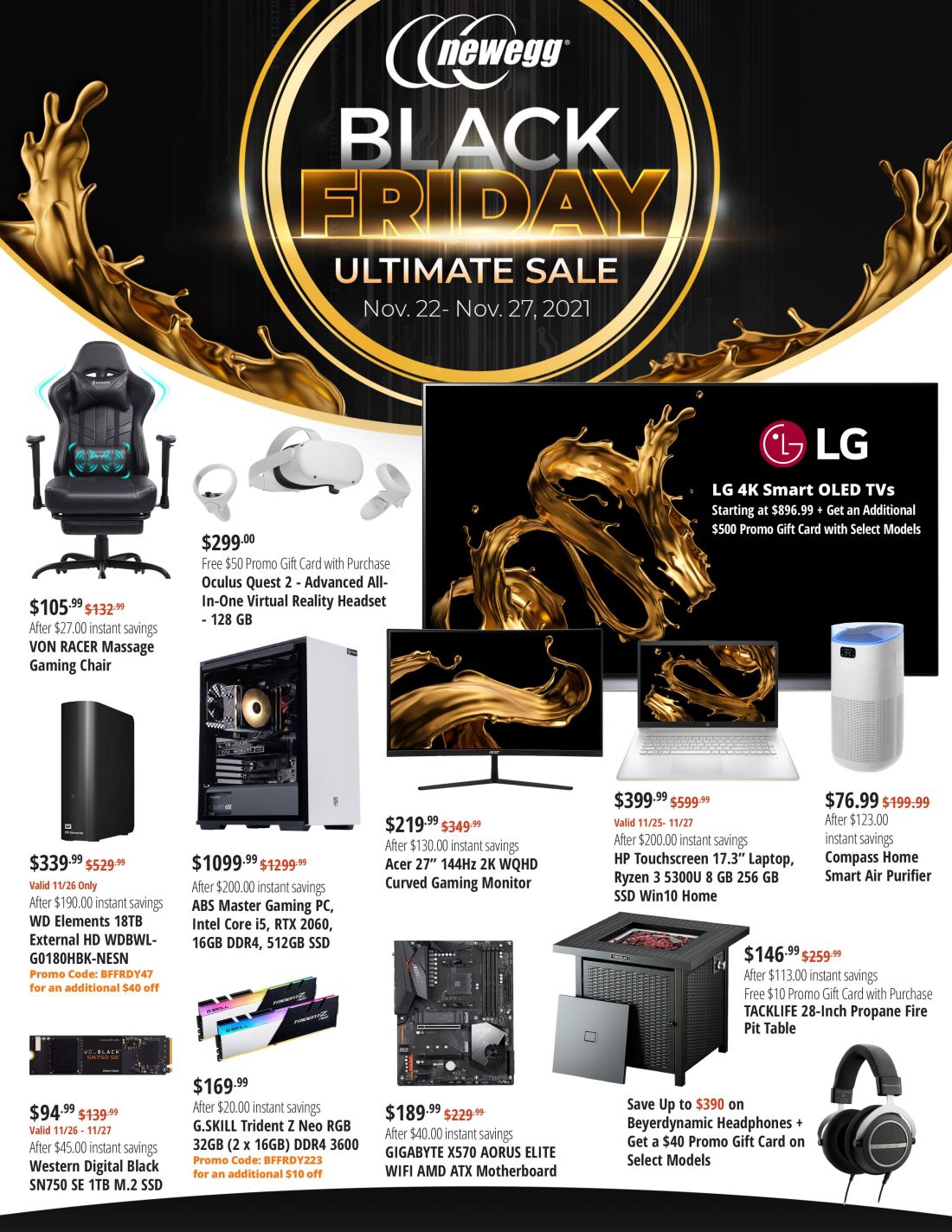 Newegg 2021 Black Friday Ad