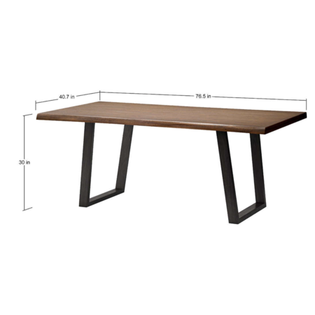 Corson 76" Live Edge Table $300. Reg. $580. F/S from Costco. YMMV