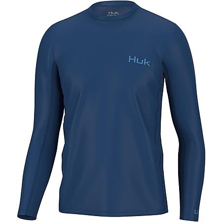 Huk - T-shirt de pêche Icon X avec technologie ICE (manches longues