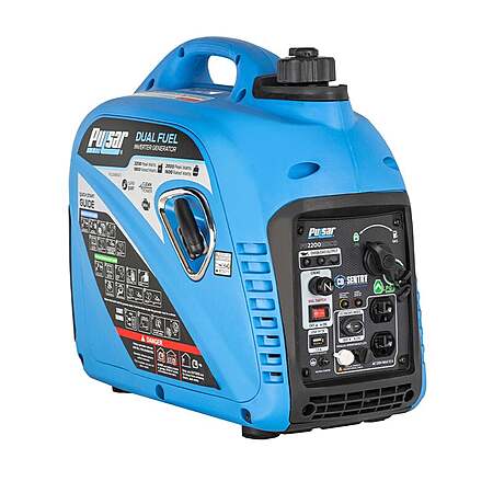 Pulsar 2200-Watt Duel-Fuel Inverter Generator $299 Camping World Free Shipping $250 if picking up in store