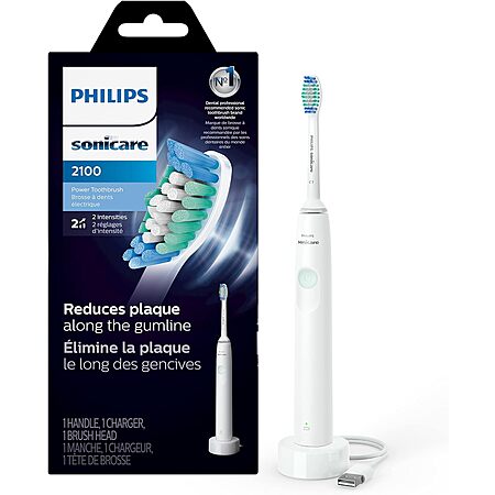 PHILIPS Sonicare 2100 Electric Toothbrush + $1.05 Amazon Credit $21
