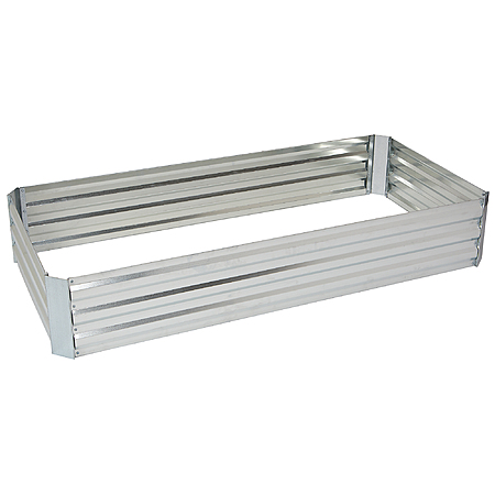Northern Tool Ironton Galvanized Steel Raised Garden Bed, 6ft. x 3ft. - $27