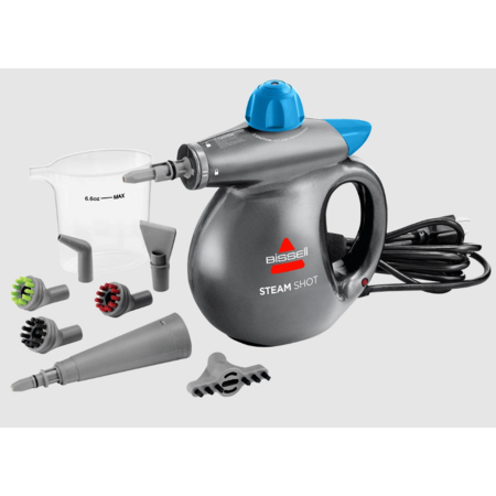 REFURBISHED with 2 year warranty, BISSELL Steam Shot Handheld Steam Cleaner & Sanitizer 1st Gen, $14.99, FS, ebay