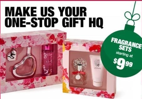 Burlington Coat Factory Black Friday: Women's Fragrance Sets - $9.99 & up