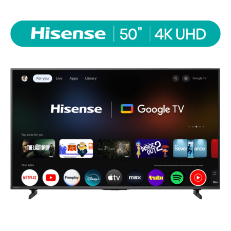 Hisense 50-Inch Class H5 Series 4K UHD HDR Google Smart TV