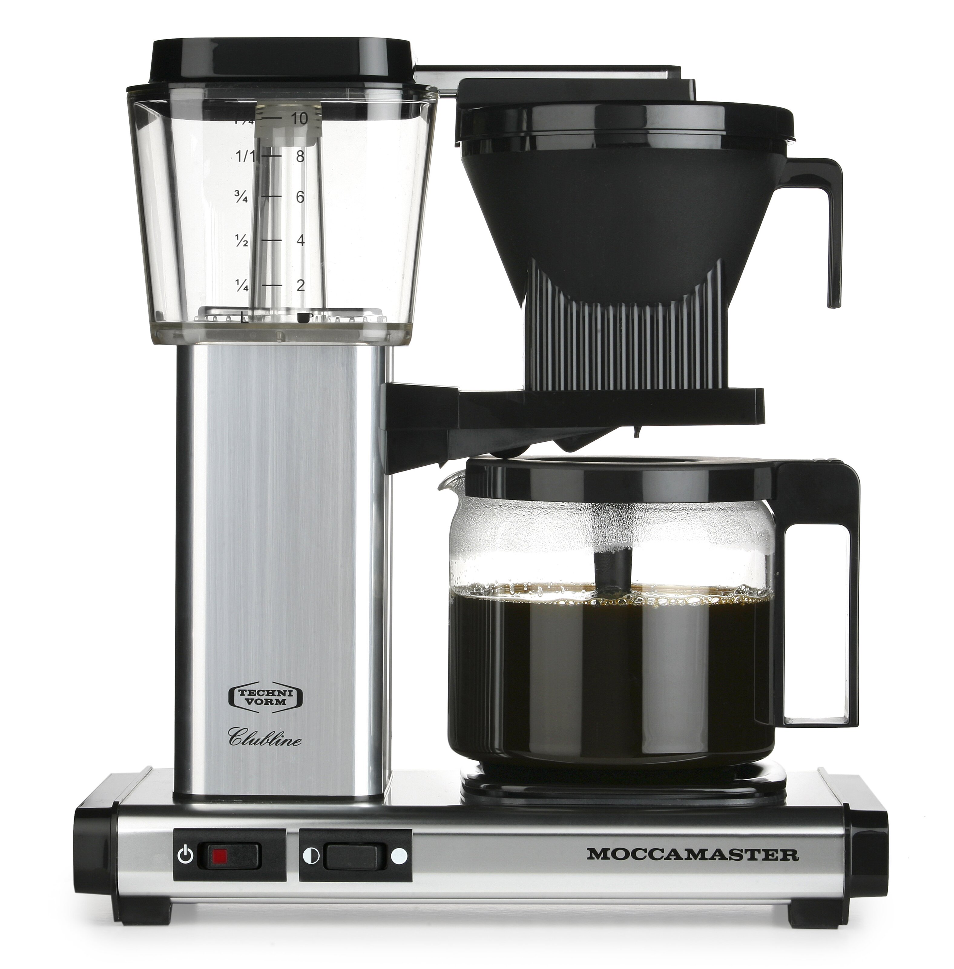 40oz Moccamaster KBG Coffee Brewer (Polished Silver) $263