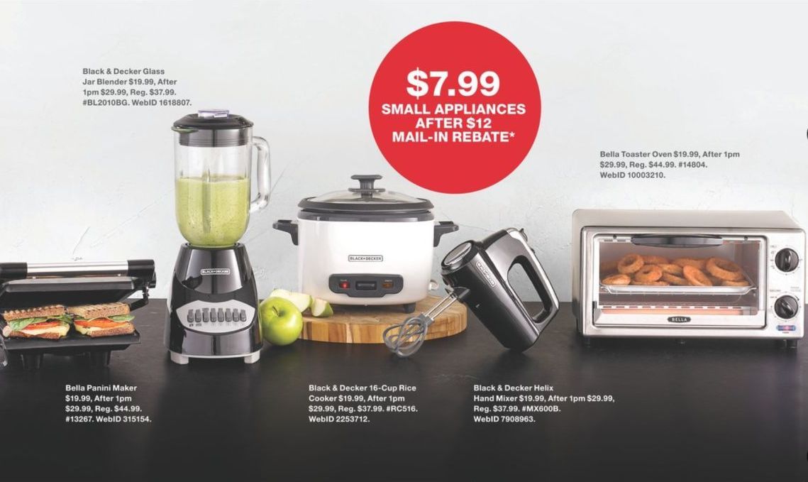Macy's Black Friday: Bella 13267 Panini Grill for $7.99 after $12 rebate