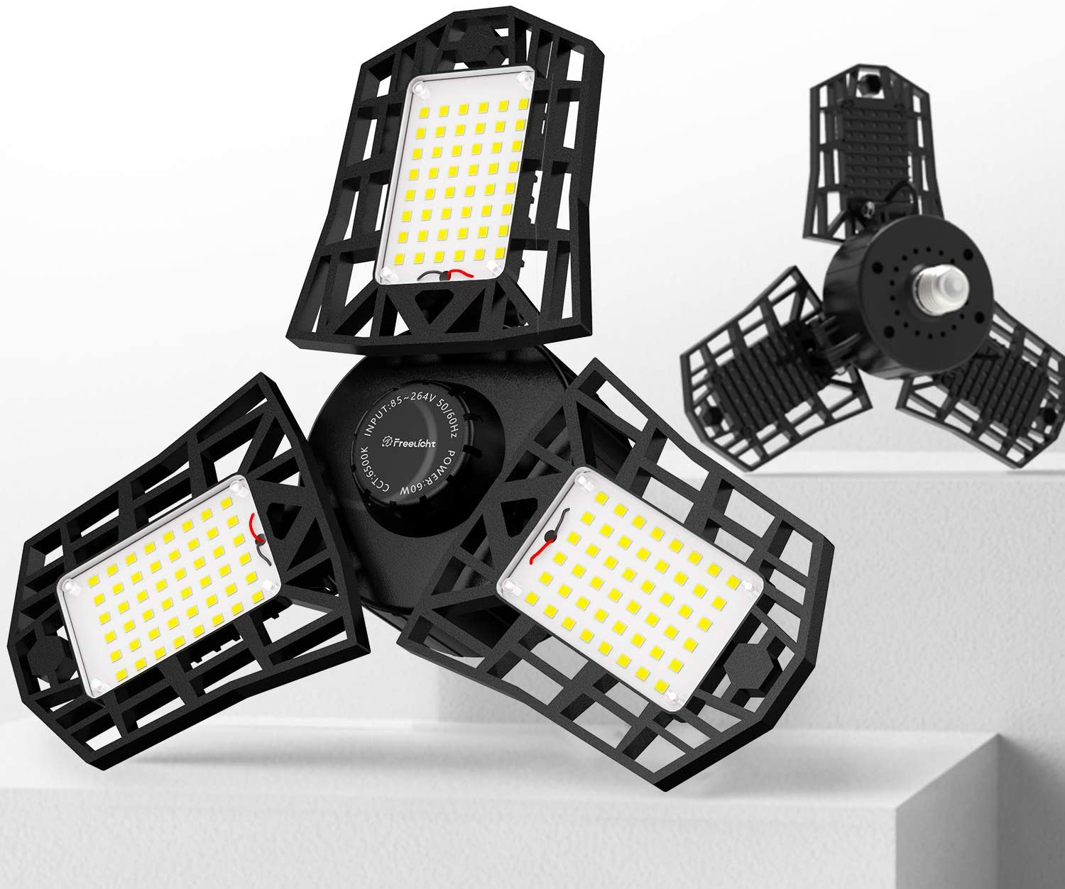 Amazon.com: Freelicht 2 Pack LED Garage Light, 60W $14.99
