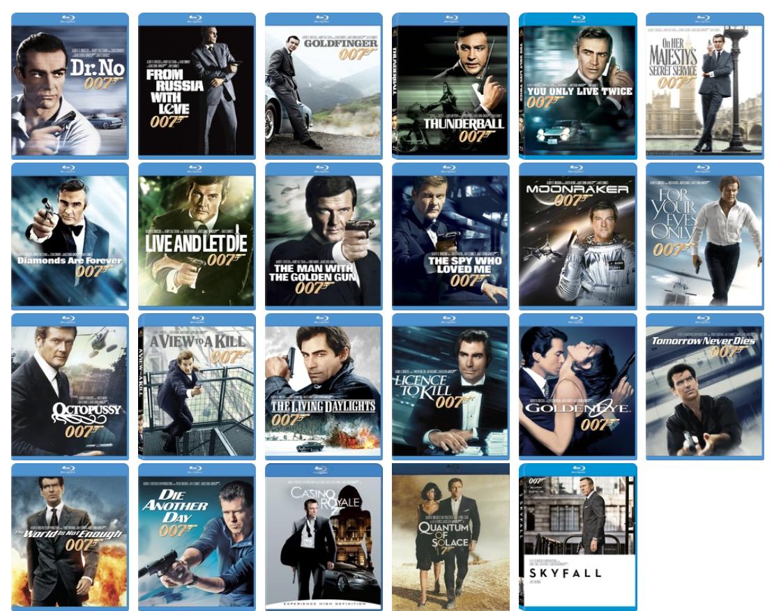 James Bond Collection Pre-Order (Blu-ray) - Slickdeals.net