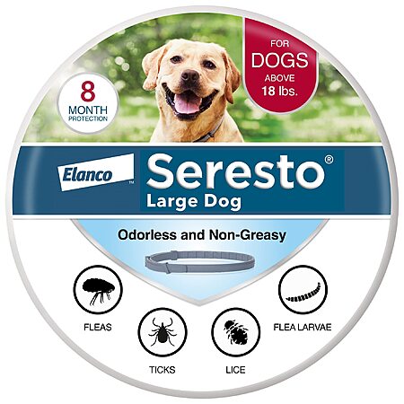Seresto 8-Month Flea & Tick Prevention Collar for Large Dog $33.23 w/ Subscribe & Save