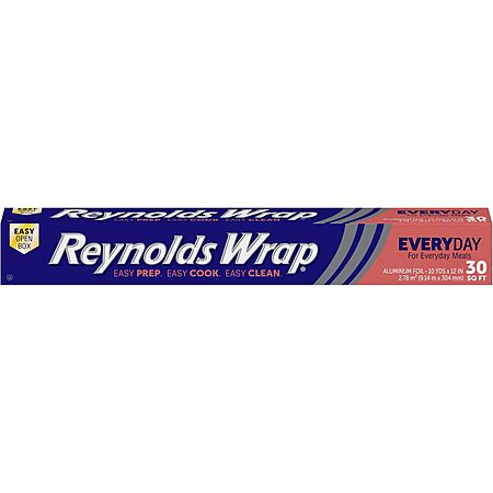Reynolds Wrap Everyday Strength Aluminum Foil Roll (12" x 30 sq ft) $2.70 w/ S&S