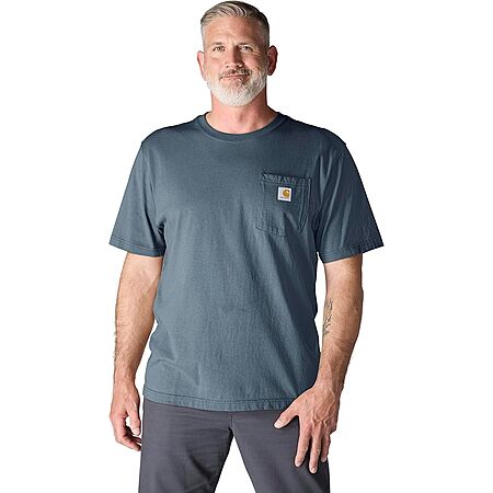 Carhartt K87 Men's Loose Fit Heavyweight Short-Sleeve Pocket T-Shirt (Various) from $15