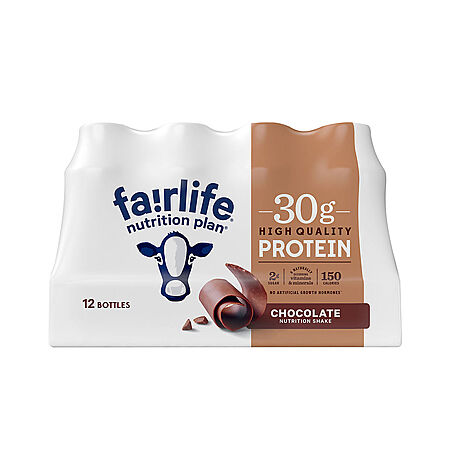 BJ's Members: 12-Pk 11.5oz Fairlife 30g Protein Shake (Chocolate or Vanilla) $21.50 + Free Pickup Orders $50+