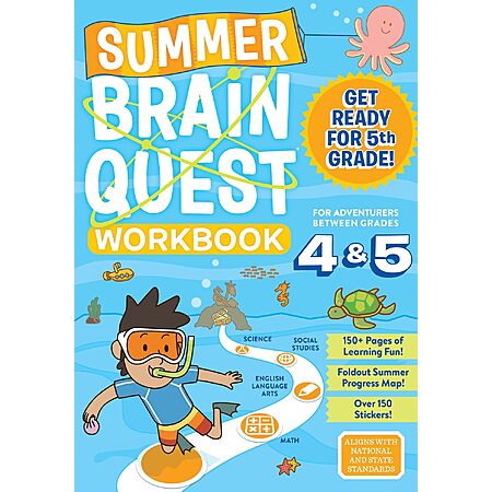 Prime Members: Summer Brain Quest: Between Grades Pre-K - Grades 5&6 (Paperback) from $5.50 + Free S/H