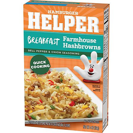 Hamburger Helper BREAKFAST Farmhouse Hashbrowns, 4 oz - 2025-12-02