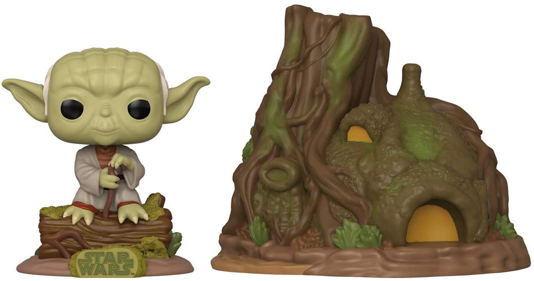Funko Pop! Town: Star Wars - Yoda's Hut, Multicolor $15.27 + FSSS
