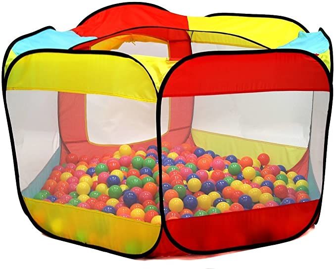 Kiddey 6-Sided Ball Pit Play Tent for Kids $20.69 + Free Shipping w/ Prime