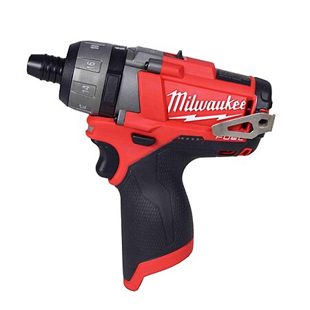 MILWAUKEE'S Cordless Screwdriver, 12V, 1/4 In., Red (2402-20) $73