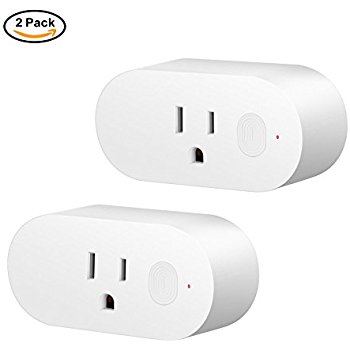 VRLife 2 Pack Wi-Fi Smart Plug Mini Outlet 15A with Energy Monitoring, Amazon Alexa Echo/Google Home Remote compatible, No Hub Required $16.99 ac / fs @ amazon