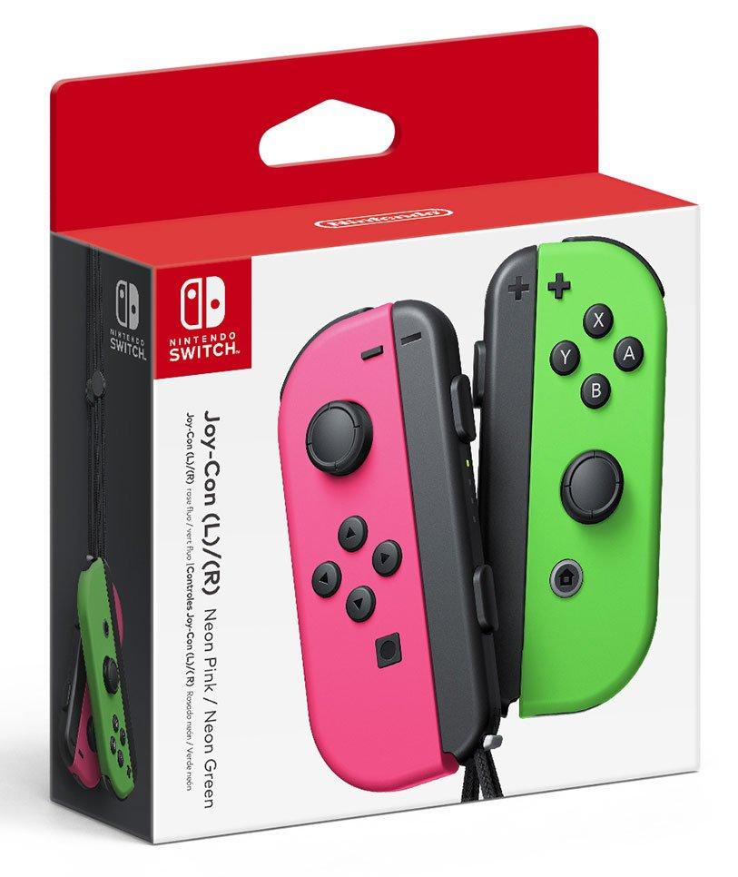 Nintendo Switch Joy-Con (L/R) Wireless Controllers for Nintendo Switch - red/blue and green/pink AVAILABLE! $79.99
