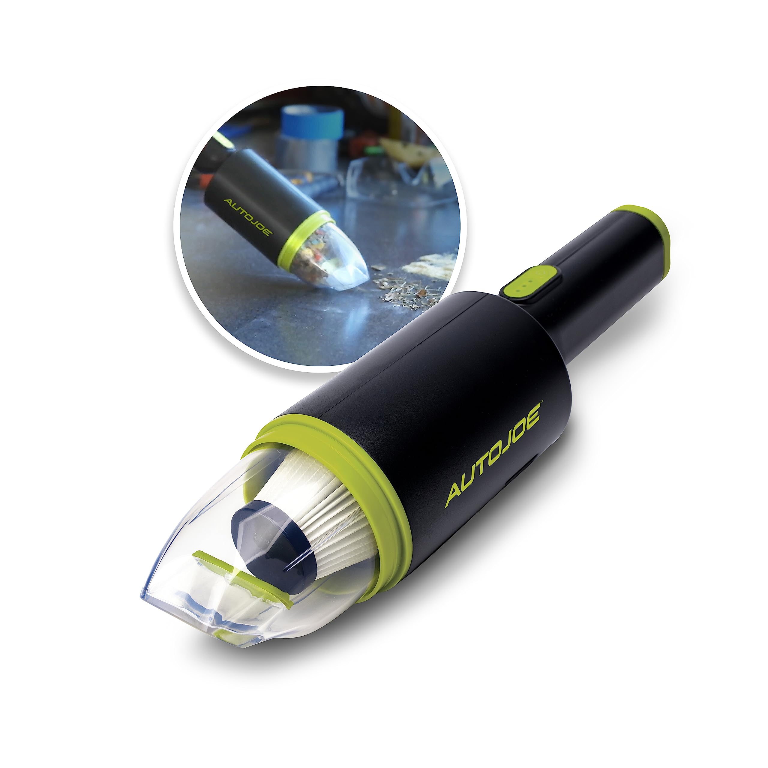 8.4V Auto Joe Handheld Cordless Vacuum Cleaner w/ HEPA Filtration & USB Rapid Charging $15.50 + Free Shipping w/ Prime or on $35+