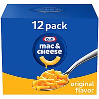 12-Pack 7.25 oz Kraft Original Macaroni & Cheese $9.59 (80c Ea) w/ S&S + Free Shipping w/ Prime or on $35+