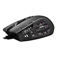 EVGA X15 MMO Gaming Mouse, 8k, Wired, Black, Customizable, 16,000 DPI, 5 Profiles, 20 Buttons, Ergonomic  $15.99 + Free Shipping w/ Prime or on $35+