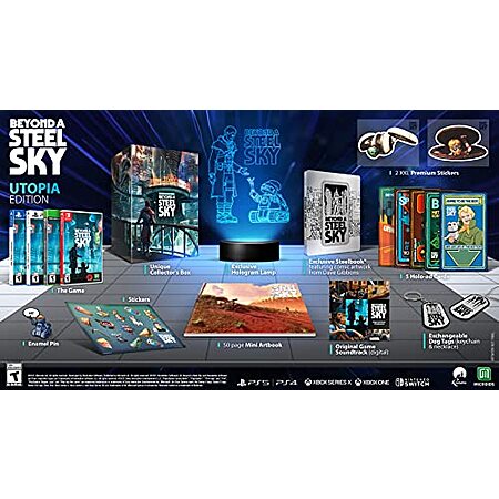Beyond A Steel Sky : Utopia Edition Collectible Box Set (Xbox Series X ...