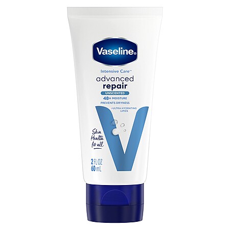 2-Oz Vaseline Advance Repair Fragrance Free Hand & Body Lotion (Unscented) $0.10 + Free Store Pickup