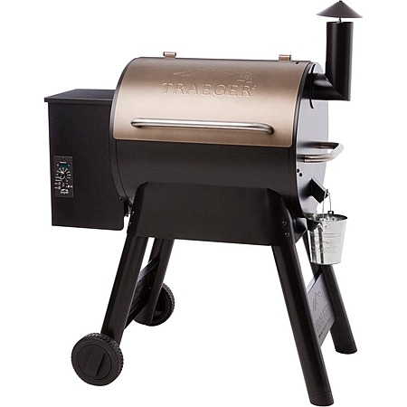 Traeger Grill Pro 22 Electric Wood Pellet Grill & Smoker (Bronze) $389 + Free Shipping