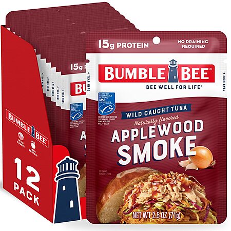 Bumble Bee Tuna Pouches 25% Off!