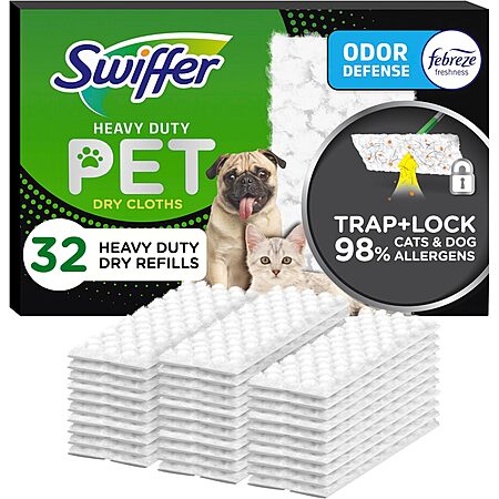 Swiffer Pet Cloth Refills for $7.11!