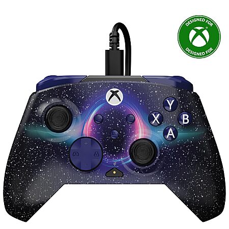 Turtle Beach REMATCH Advanced Wired Controller (Dark Cosmos Reveal) for Xbox & PC $26 + Free Shipping w/ Prime or on $35+