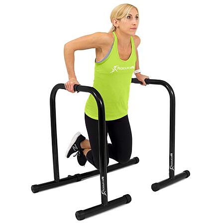ProsourceFit Dip Stand Station w/ Safety Connector (Black) $45 + Free Shipping