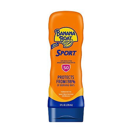 8-Oz Banana Boat Sport Ultra SPF 50 Sunscreen Lotion $2.61 w/ S&S + Free Shipping w/ Prime or on $35+