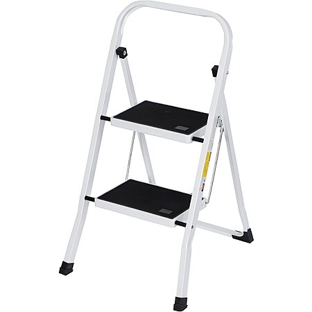 Simpli-Magic Foldable Step Ladder 2-Step Stool w/ Wide Anti-Slip Pedal (300 LBS Capacity) $22.73 + Free Shipping w/ Prime or on $35+