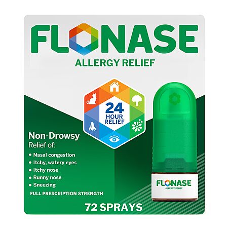 Flonase Allergy Relief Non Drowsy Nasal Spray (72 Sprays) $10.21 w/ S&S + Free Shipping w/ Prime or on $35+