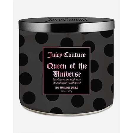 14.5-Oz Queen of the Universe by Juicy Couture Scented 3 Wick Candle $9.35 w/ S&S