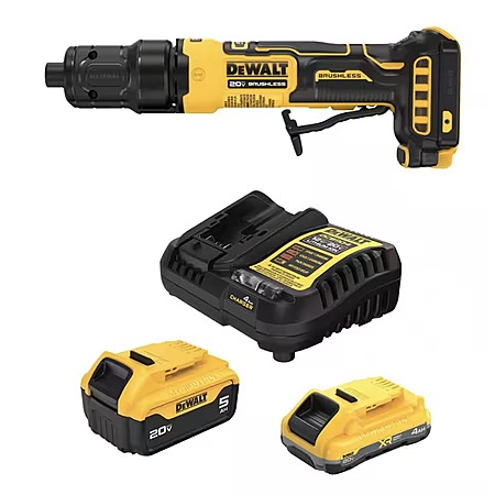 DeWALT ATOMIC 20V MAX Cordless Die Grinder + 4.0 Ah & 5.0 Ah Batteries & Charger $229 + Free S&H