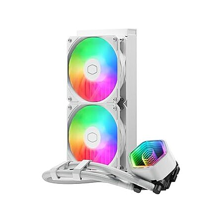 Prime Only: Cooler Master MASTERLIQUID 240 Core II 9.4" (240 mm) Simple Water Cooling CPU Radiator Cooler $41.30