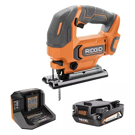 18V Ridgid Cordless Jig Saw Kit w/ 2.0Ah Li-Ion Battery & Charger $129.00 + Free Shipping