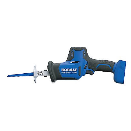Kobalt 24V Brushless Cordless Variable Speed Reciprocating Saw (KRS) $79.00 + Free Shipping