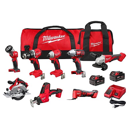 Milwaukee M18 18-Volt Lithium-Ion Cordless Combo Kit
