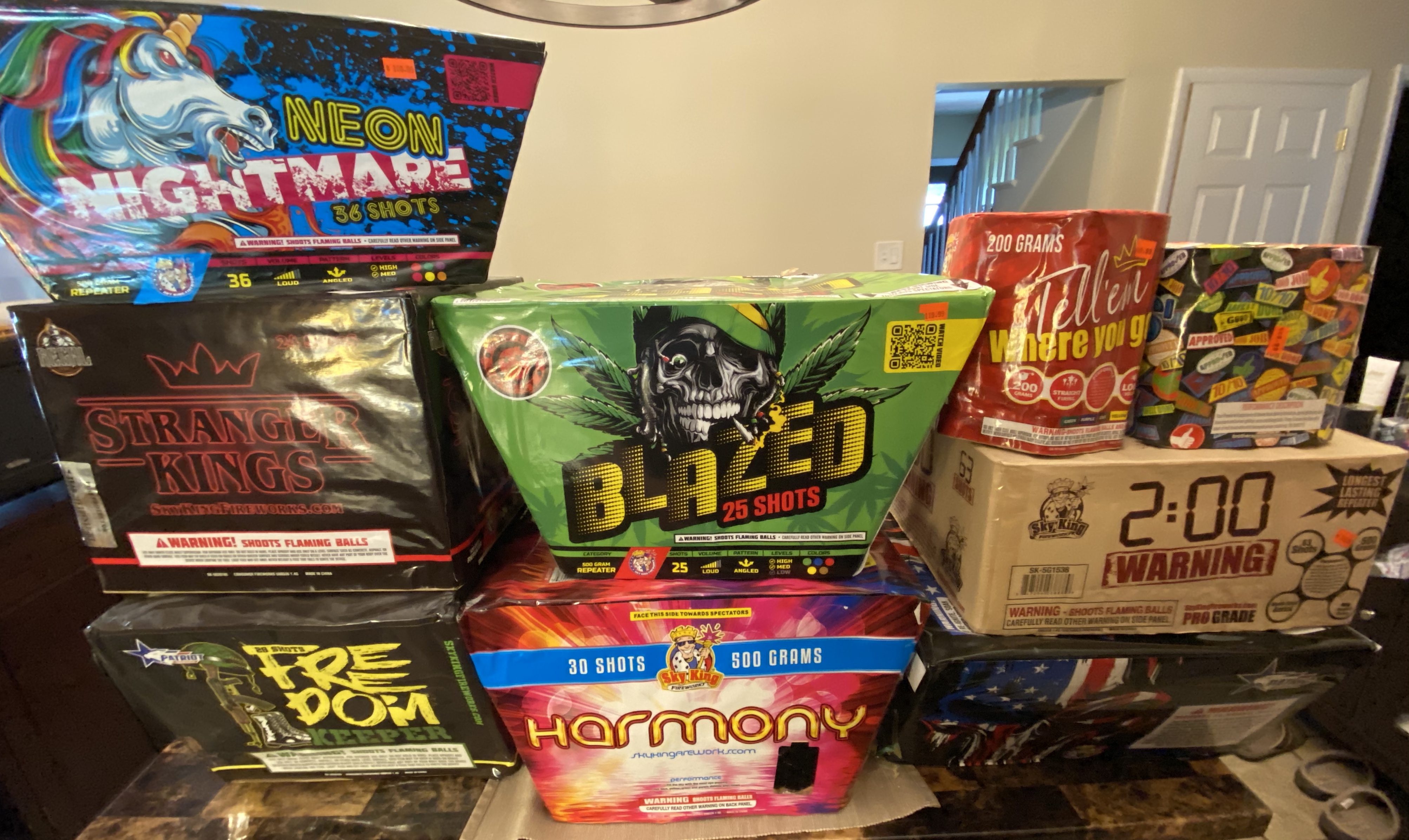 Sky King Fireworks 500 Gram Repeater Boxes 50% off + Buy 1 Get 2 Free ($425+) + Free 200gram Repeater + Free Store Pickup [PA, IN]