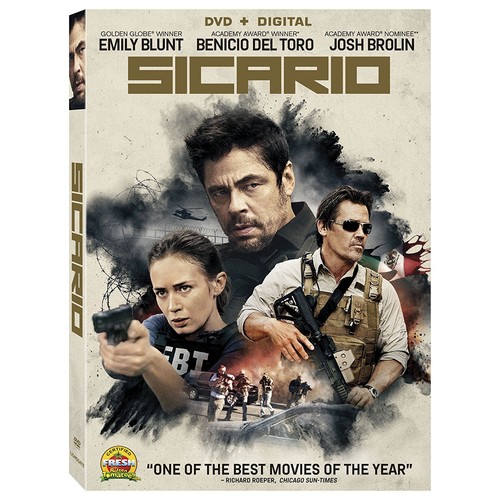 Sicario [DVD + Digital] $3.99